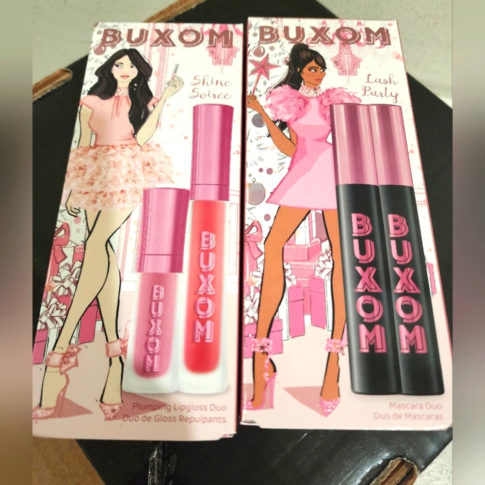 Buxom Plumping Lipgloss and Mascara duo